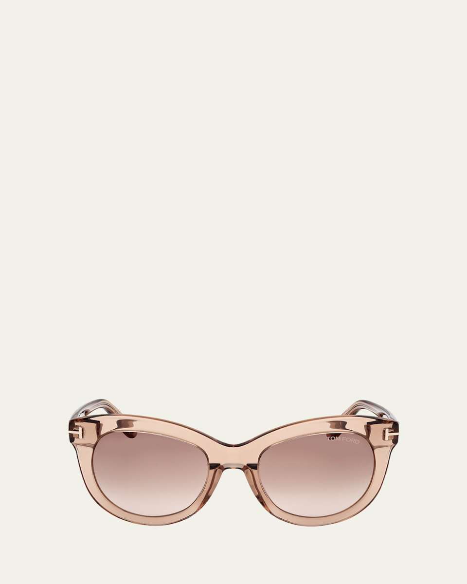 Odette Round Acetate Sunglasses